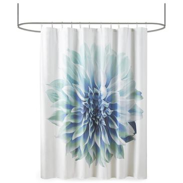 Hampton Park Norah 72" x 72" Shower Curtain in Aqua, , large