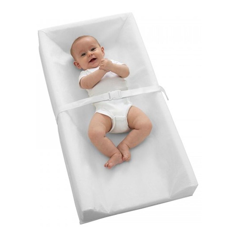 Kolcraft Sealy Soybean Comfort 3-Sided Contour Diaper Changing Pad, , large
