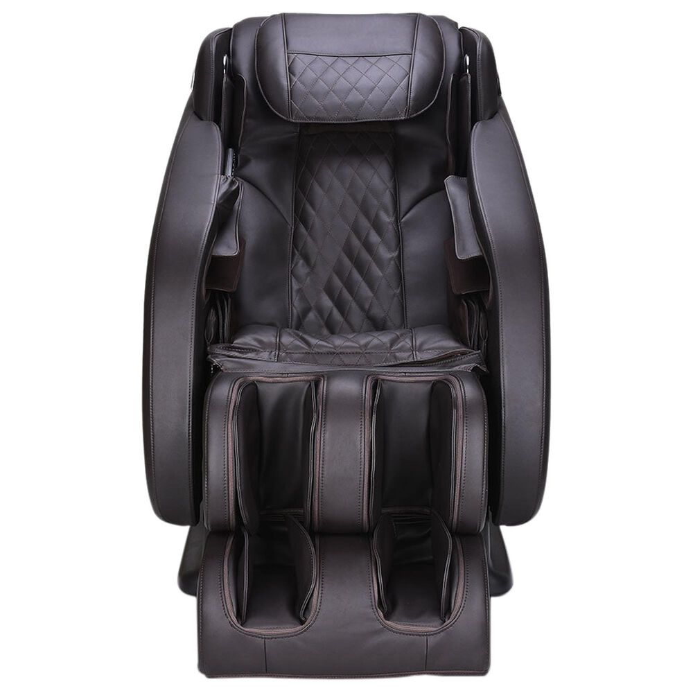 Ergotec Saturn Massage Chair with Lumbar Heat in Espresso, , large