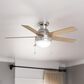 Hunter Anslee Low Profile 46" Ceiling Fan with LED Lights in Brushed Nickel, , large