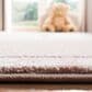 Safavieh Carousel 2"3" x 10" Pink and Grey Kids Runner, , large