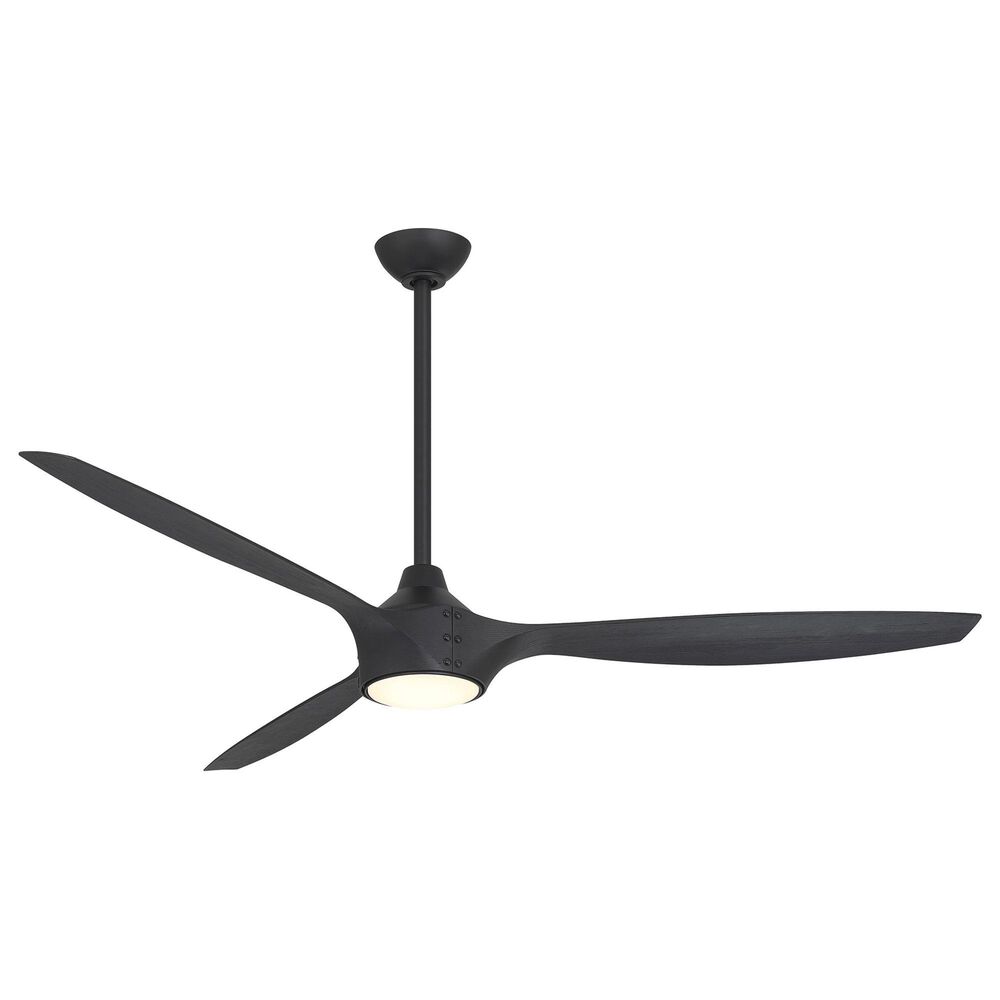 Minka-Aire Pierce 65" LED Smart Ceiling Fan in Coal, , large