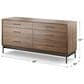 BDI LINQ 6-Drawer Dresser in Natural Walnut, , large