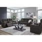 Ashley Brysonview Manual Reclining Sofa in Charcoal, , large