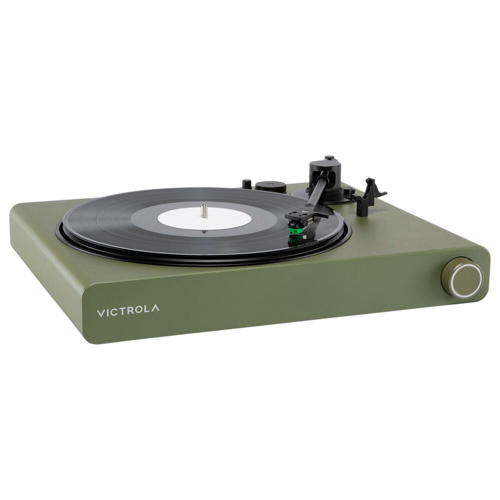 Victrola Stream Onyx Wi-Fi and Bluetooth Turntable in Green, , large