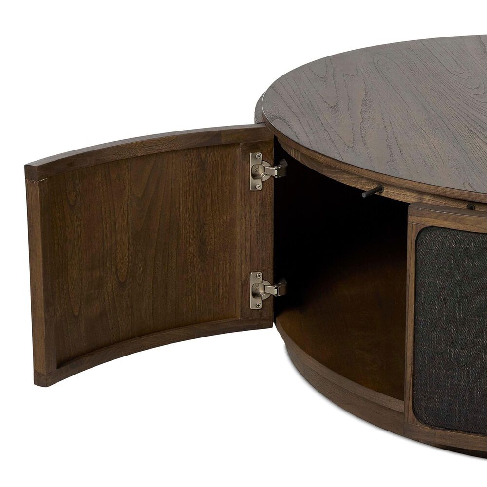 Four Hands Bertie Coffee Table in Saddle Brown, , large