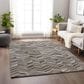 Dalyn Rug Company Bozeman BM11 Gray 10" x 14" Area Rug, , large