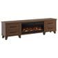 Legends Home Sonoma 95" Fireplace Console in Whiskey, , large