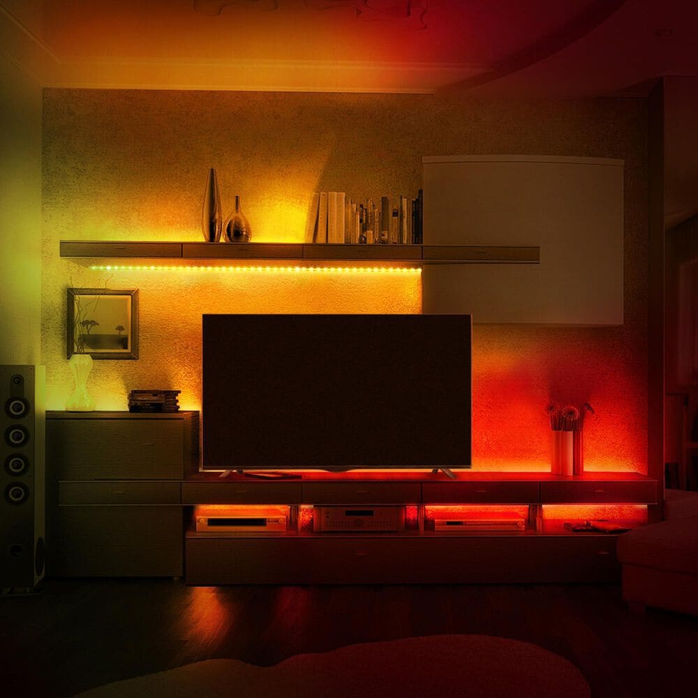Monster Smart Illuminessence 6.5&#39; Smart Multicolor and Multi White LED Light Strip, , large