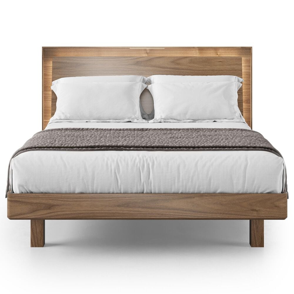 BDI Kava 3-Piece Queen Bedroom Set in Natural Walnut, , large