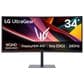 LG 34" UltraGear WQHD 1440p 240Hz Curved Gaming Monitor in Black, , large