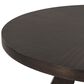 New Heritage Design Chestnut Ridge Round Dining Table in Brown - Table Only, , large