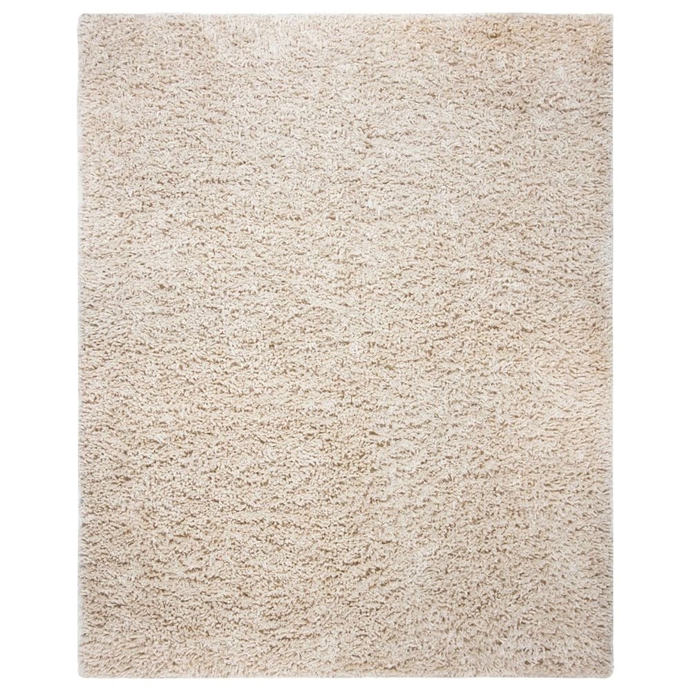 Safavieh Sheep Shag SSG212A 8" x 10" Ivory Area Rug, , large
