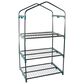 Timberlake Pure Garden 3-Tier Greenhouse in Green/Clear, , large
