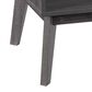 CorLiving Hollywood Side Table with Shelf in Dark Grey, , large
