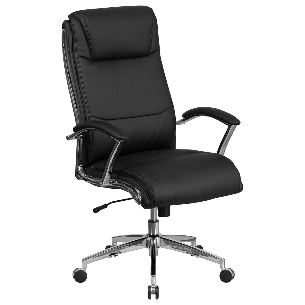 Flash Furniture Executive Swivel Chair in Black, , large