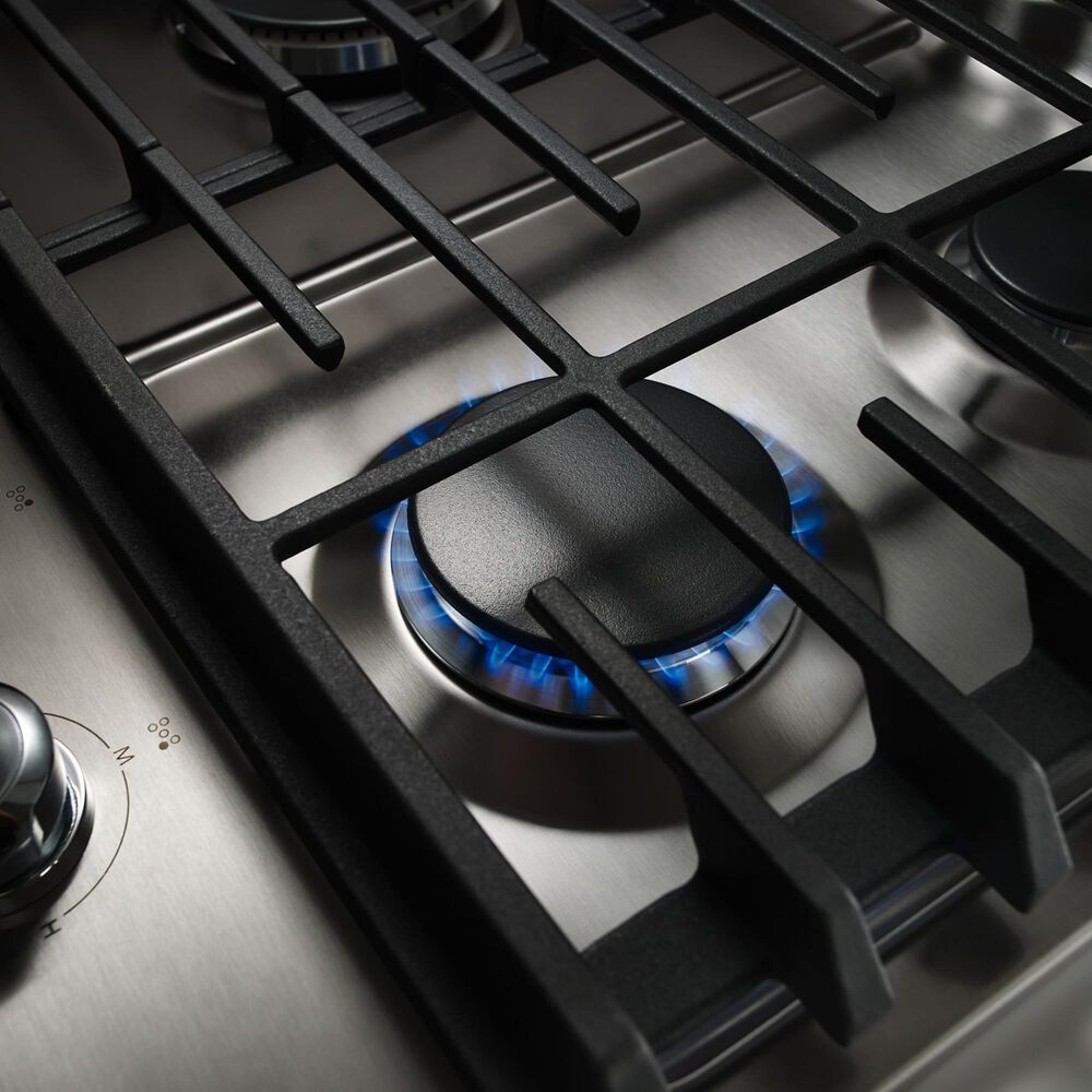 KitchenAid 2-Piece Kitchen Package with Juniper 30" Smart Combination Wall Oven and Stainless Steel 30" Gas Cooktop, , large