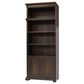 Wycliff Bay Sonoma Left Side Executive Bookcase in Dark Roast, , large