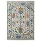 Feizy Karina 5"6" x 8"6" Ivory and Multicolor Area Rug, , large