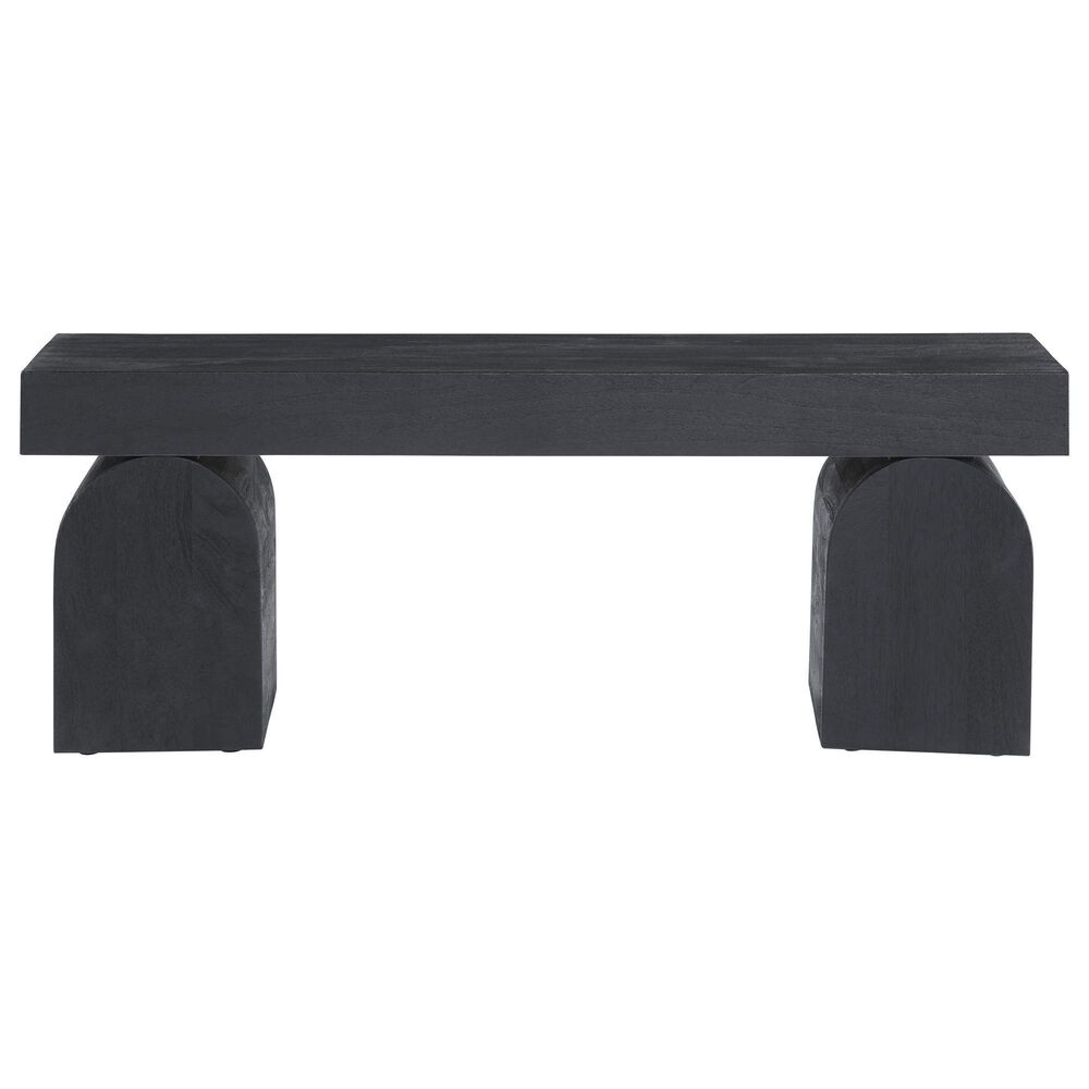 37B Holgrove Accent Bench in Black, , large