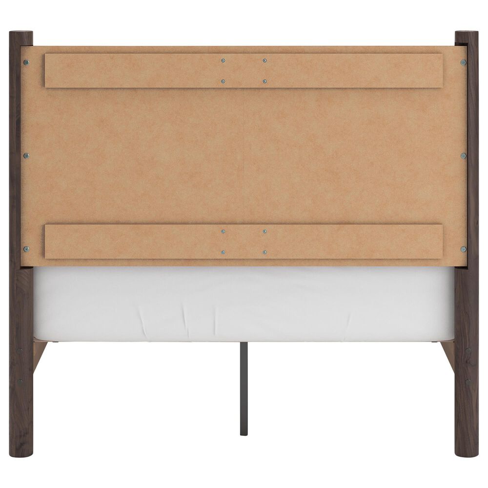 Ashley Pamytta 4-Piece Full Panel Platform Bedroom Set in Rich Brown, , large