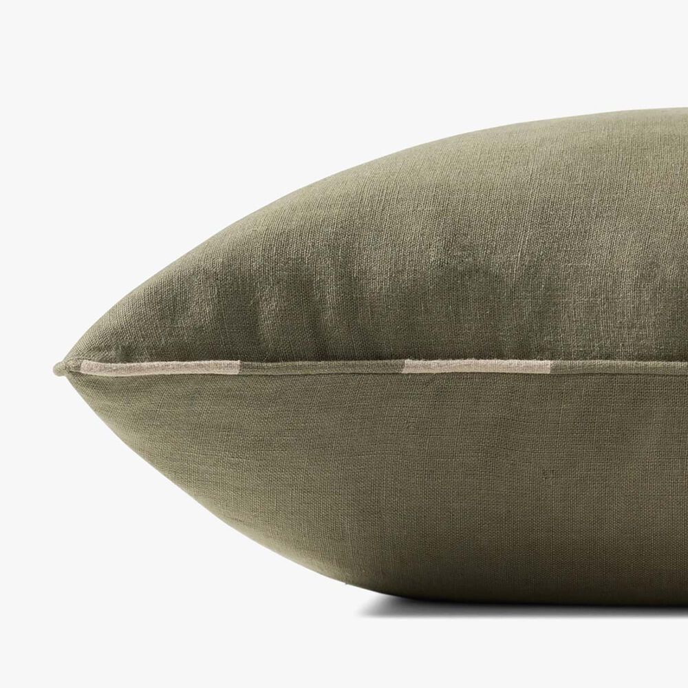 Loloi 22&quot; Square Throw Pillow in Green, , large