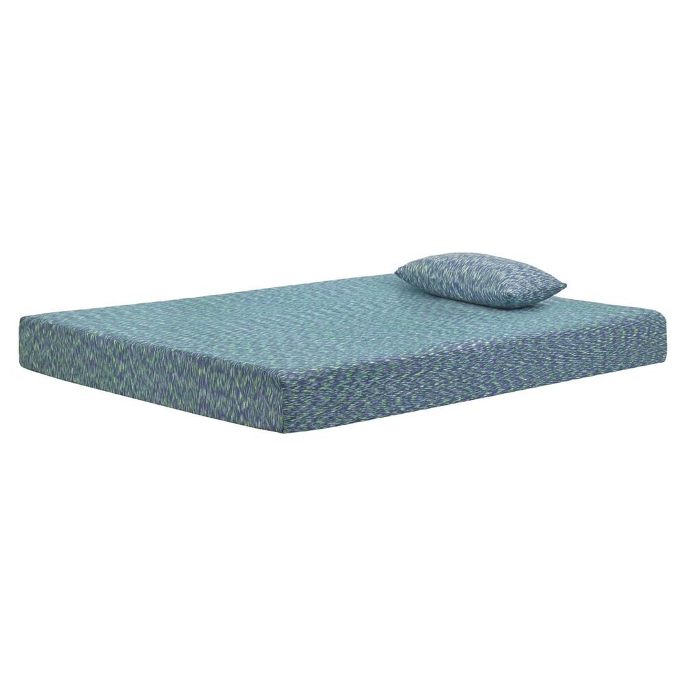 Sierra Sleep iKidz Blue Twin Mattress and Pillow, , large
