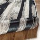 Feizy Micah 5" x 8" Black and Silver Area Rug, , large