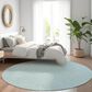 Dalyn Rug Company Laidley 8" Round Sky Blue Indoor/Outdoor Area Rug, , large
