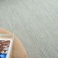 Nourison Courtyard Ivory and Aqua 8" x 10" Indoor/Outdoor Area Rug, , large