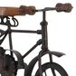 Maple and Jade Bicycle Sculptures in Black and Dark Brown (Set of 2), , large