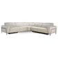 Nicoletti Calia Sofas Matera 5-Piece Power Symmetrical Sectional Sofa in Minerva Tortora, , large