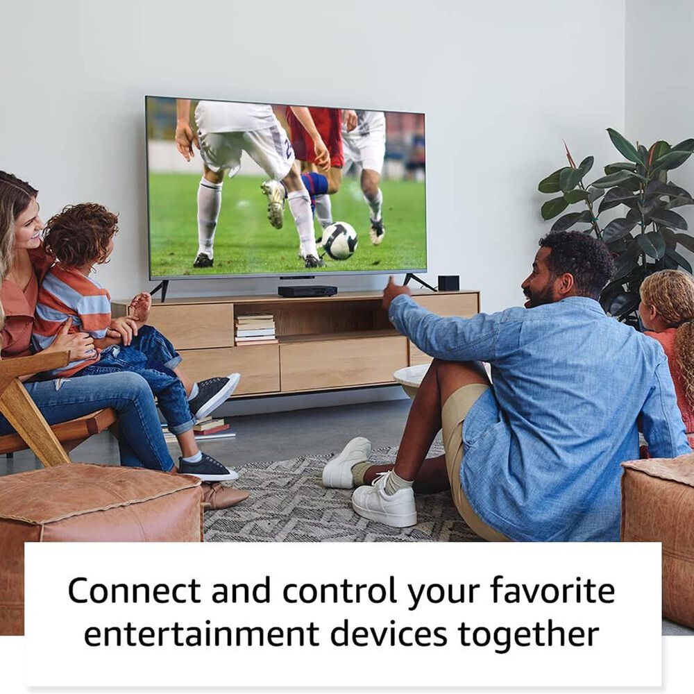 Amazon Fire TV Cube with Alexa Voice Remote, 4K Ultra HD, Media Player, Wi-Fi 6E in Black, , large