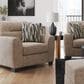 Ashley Olten Chair and a Half in Mocha, , large