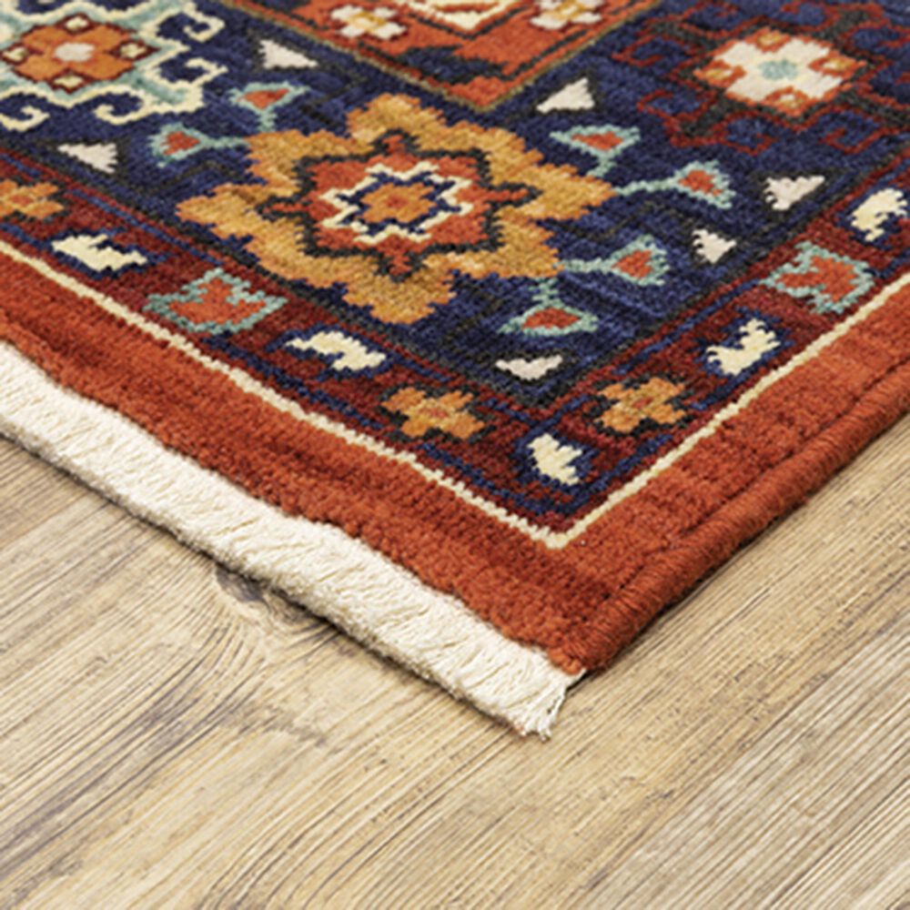 Oriental Weavers Lilihan Medallion 2061V 9&#39;10&quot; x 12&#39;10&quot; Red Area Rug, , large