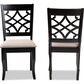 Baxton Studio Mael Side Chair in Espresso Brown (Set of 2), , large