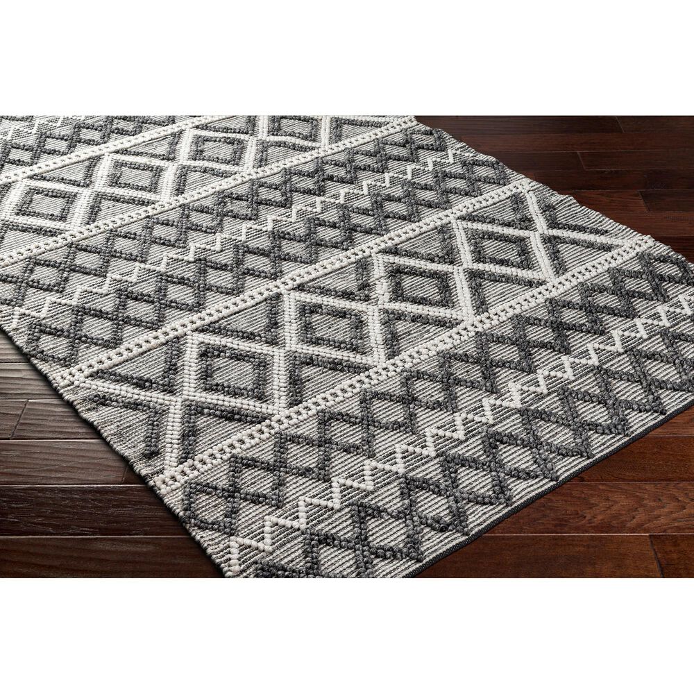 Surya Daffodil 5&#39; x 7&#39;6&quot; Medium Grey Area Rug, , large