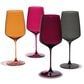 True Brands Reserve Nouveau Crystal Wine Glasses in Sunset (Set of 4), , large