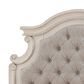 Ashley Realyn Queen Upholstered Panel Headboard in Chipped White, , large