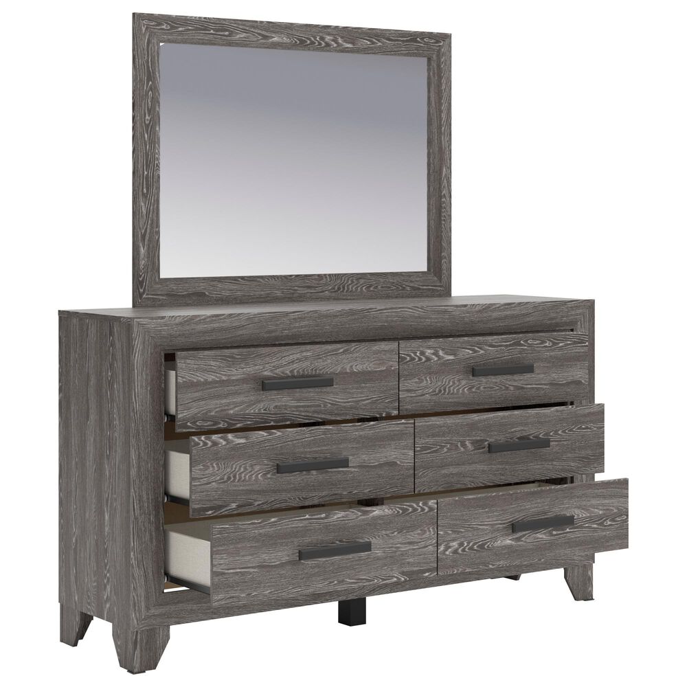 Ashley Sylveri 3-Piece Queen Bedroom Set in Gray Laminate, , large