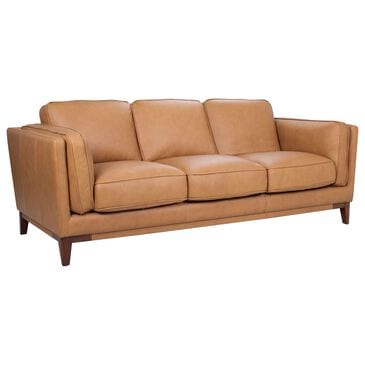 Italiano Furniture Pendry Stationary Sofa in Caramel Saddle, , large
