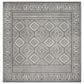 Safavieh Tulum TUL264F 6"7" Square Dark Grey and Ivory Area Rug, , large