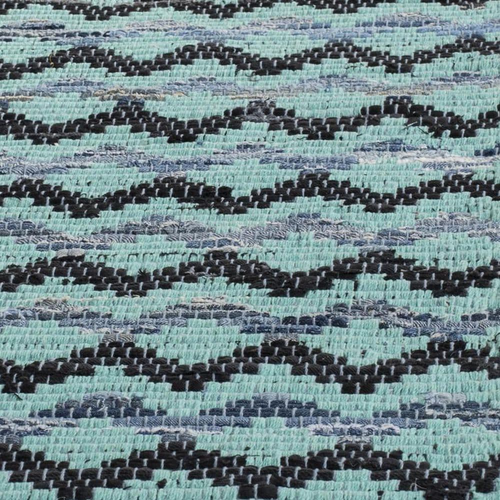 Safavieh Montauk 8&#39; x 10&#39; Turquoise, Blue and Black Area Rug, , large