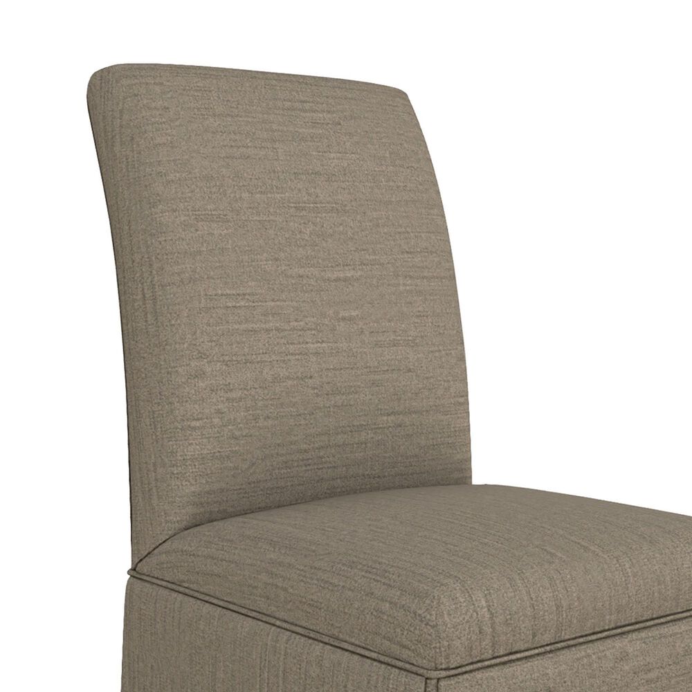 Best Home Furnishings Hazel Formal Parsons Chair in Taupe Shop NFM