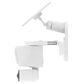 TP-Link Solar Powered Floodlight Pan Tilt Security Camera Kit in White, , large