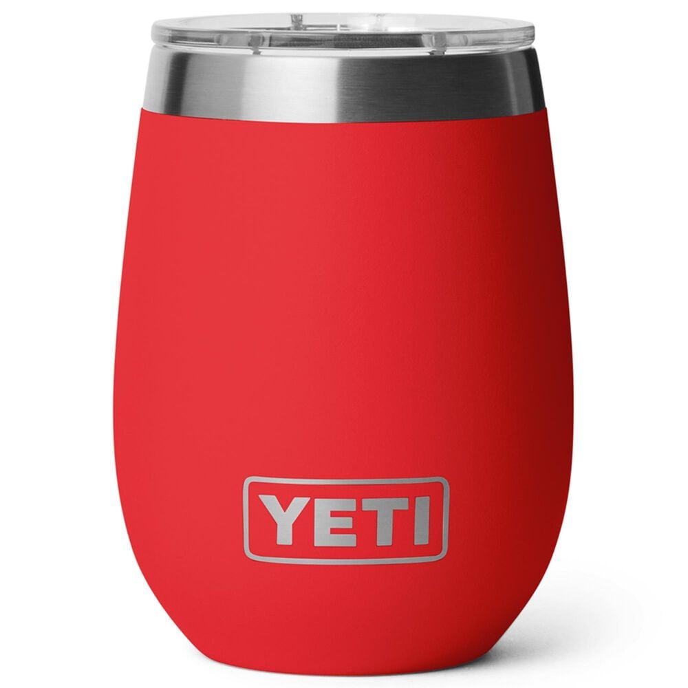 YETI Rambler 10 Oz Wine Tumbler with MagSlider Lid in Rescue Red, , large
