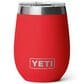 YETI Rambler 10 Oz Wine Tumbler with MagSlider Lid in Rescue Red, , large