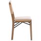 Linon Home Decor Norway Folding Chair in Natural, , large