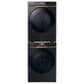 Samsung 5.0 Cu. Ft. Extra Large Capacity Smart Front Load Washer with Super Speed Wash and Steam in Brushed Black, , large