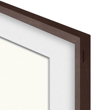 Samsung 75" The Frame Customizable Bezel - Modern Brown (2021), , large